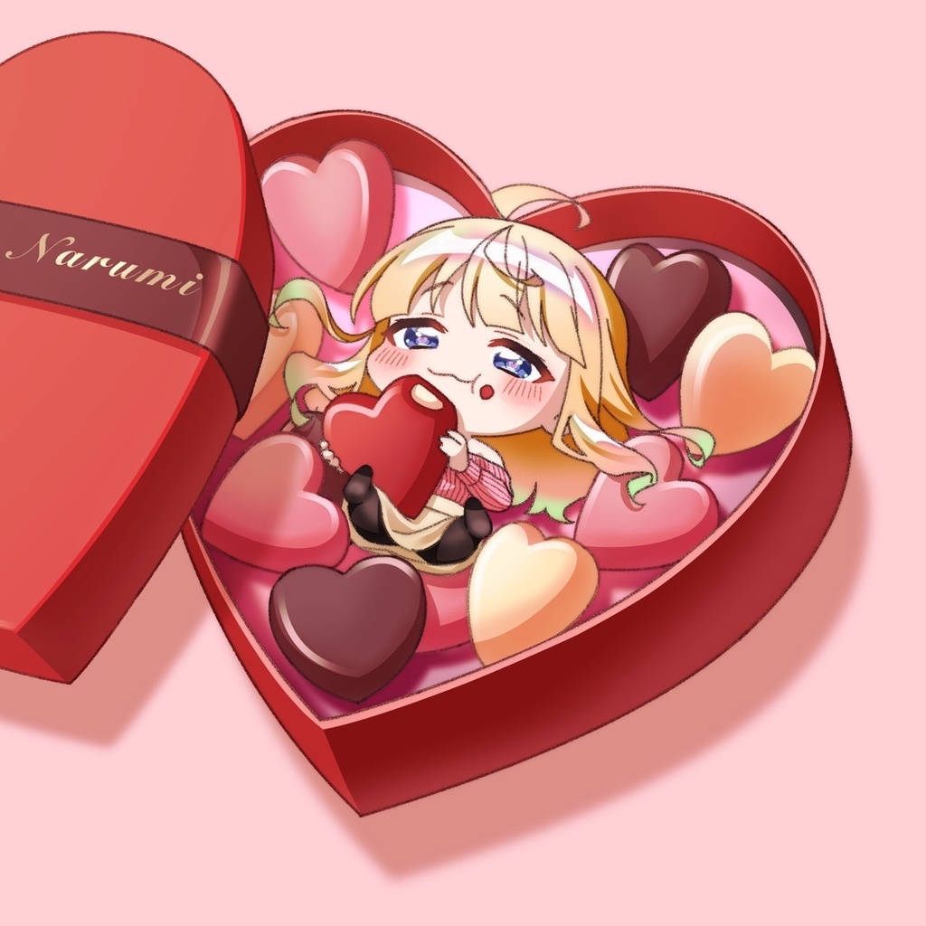 【ハンドタオル/音声付♡】逢坂成美特製♡　2026年バレンタイン記念ハンドタオル（音声は後日追加予定）