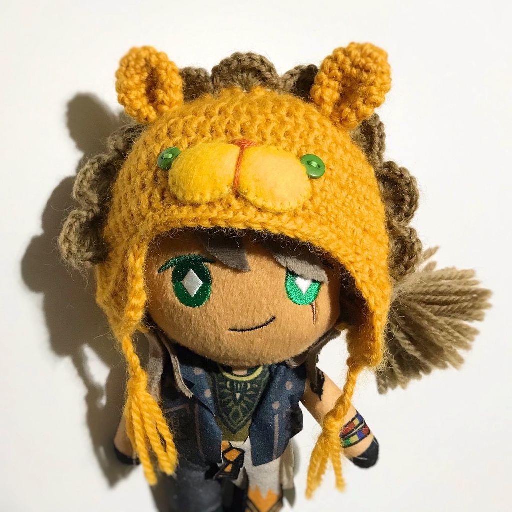 ライオンニット帽 ぬい用