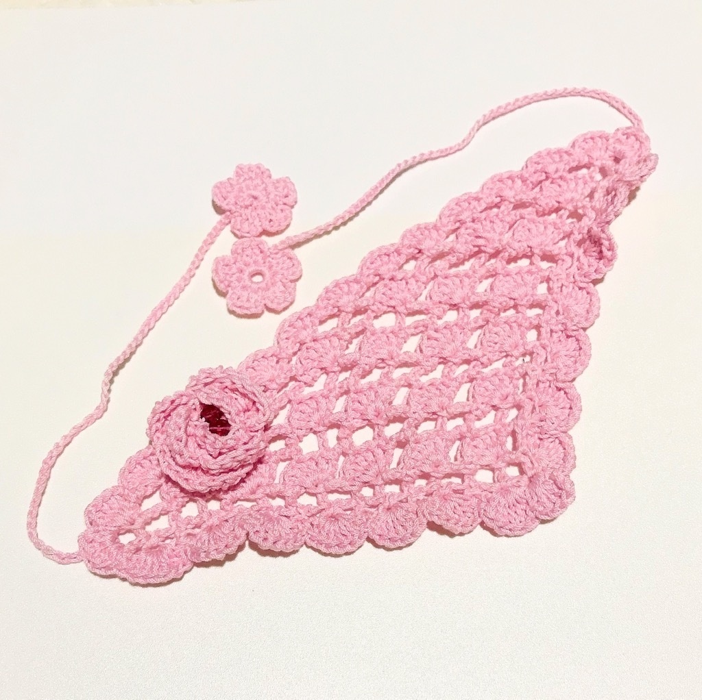 ぬい用　バブーシュカ　ピンク