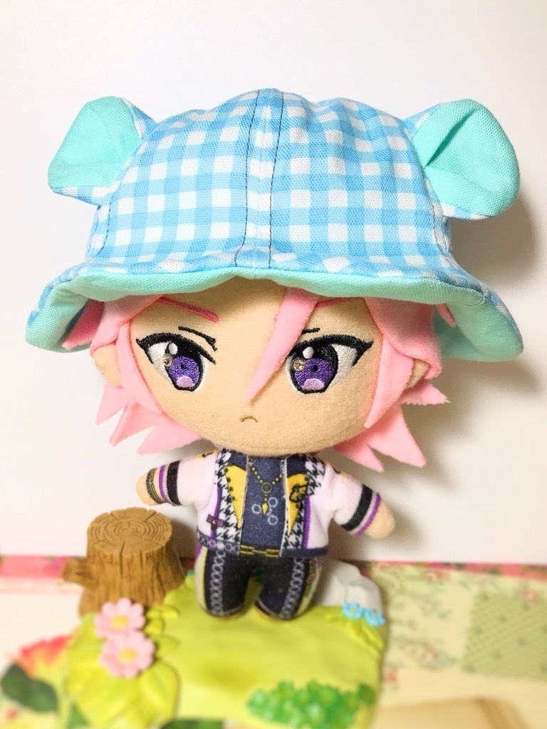 ぬい用チューリップハット（ケモ耳付）