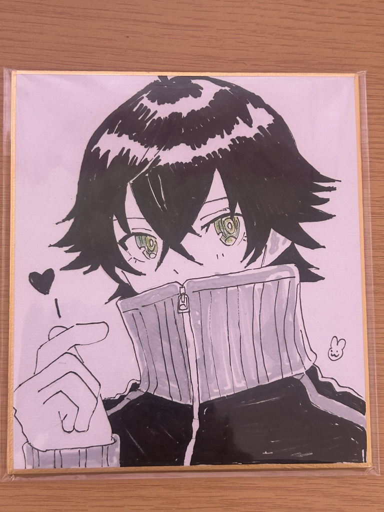 水心子正秀 ミニ色紙