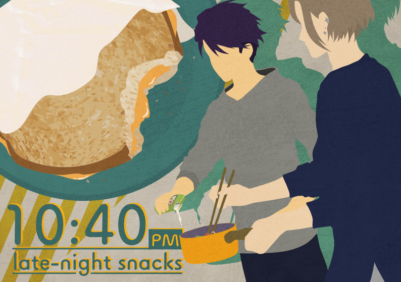 10:40PM late-night snacks