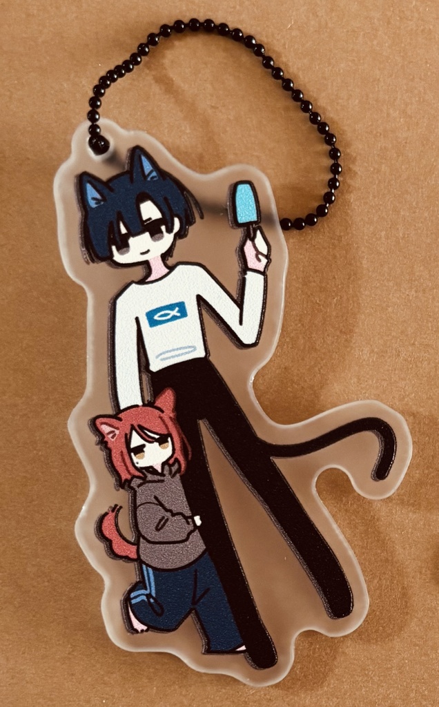 【グッズ】久我と夏希  いぬねこアクキー