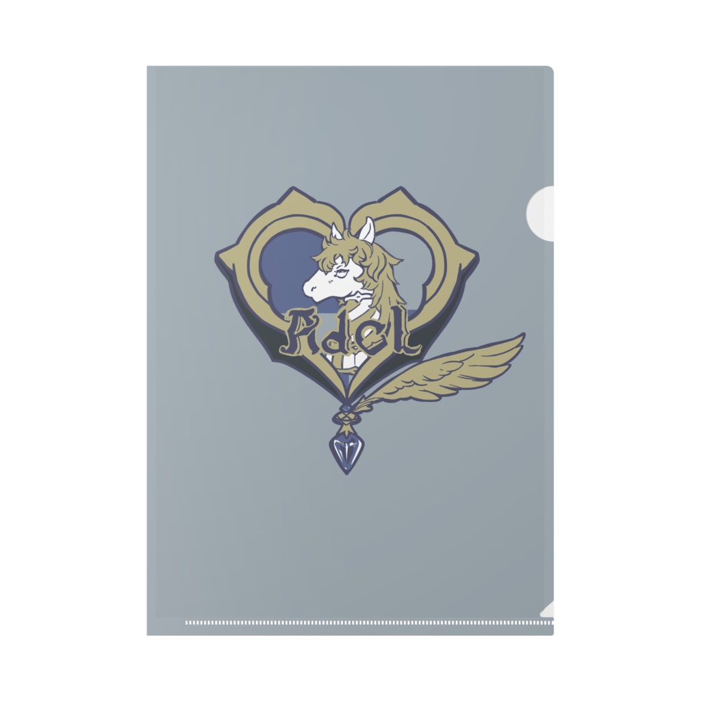【FCメンバー限定】AdCL-knight LOGO A4クリアファイル