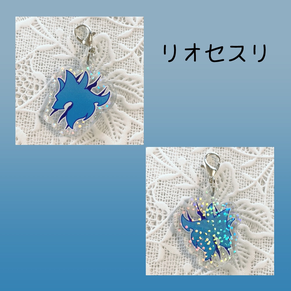 小さなアクリルチャーム【全6種】