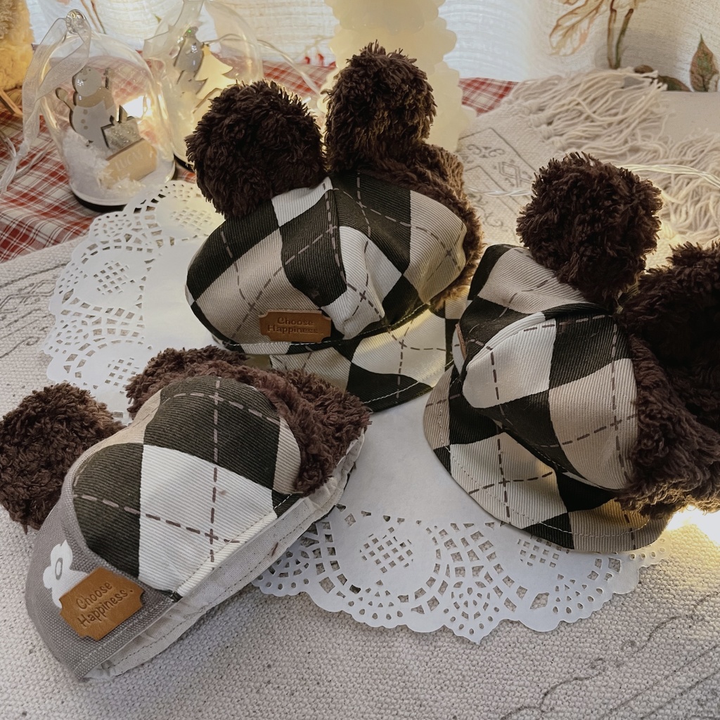 気まぐれこぐまキャスケット(旧ぬいサイズ)