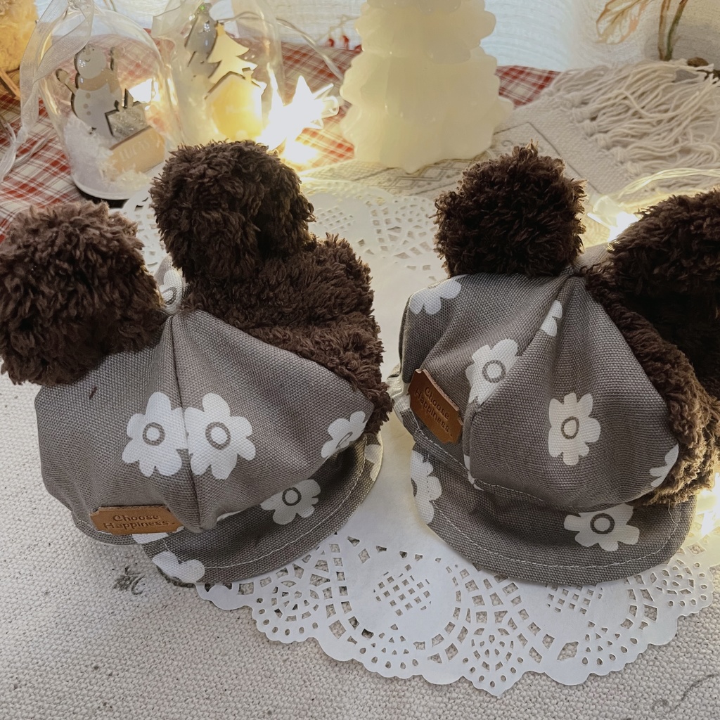 気まぐれこぐまキャスケット(旧ぬいサイズ)