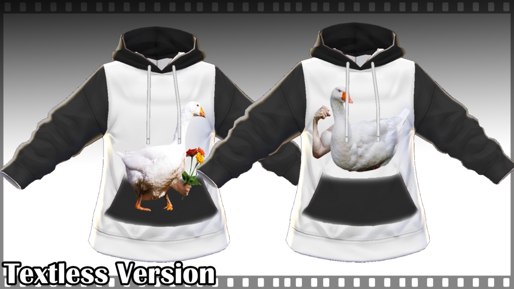 【VRoid】FREE Chad Hoodie