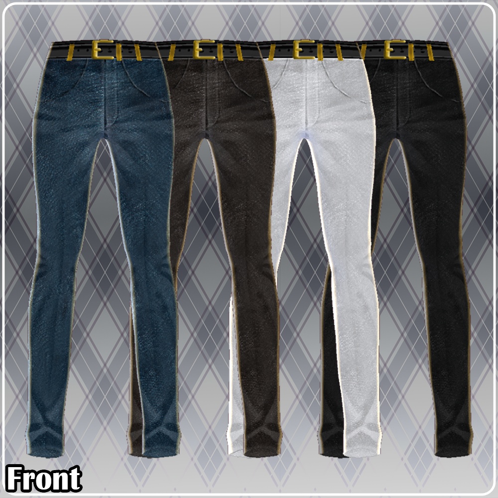 【VRoid】 Casual Attire - 4 Colors