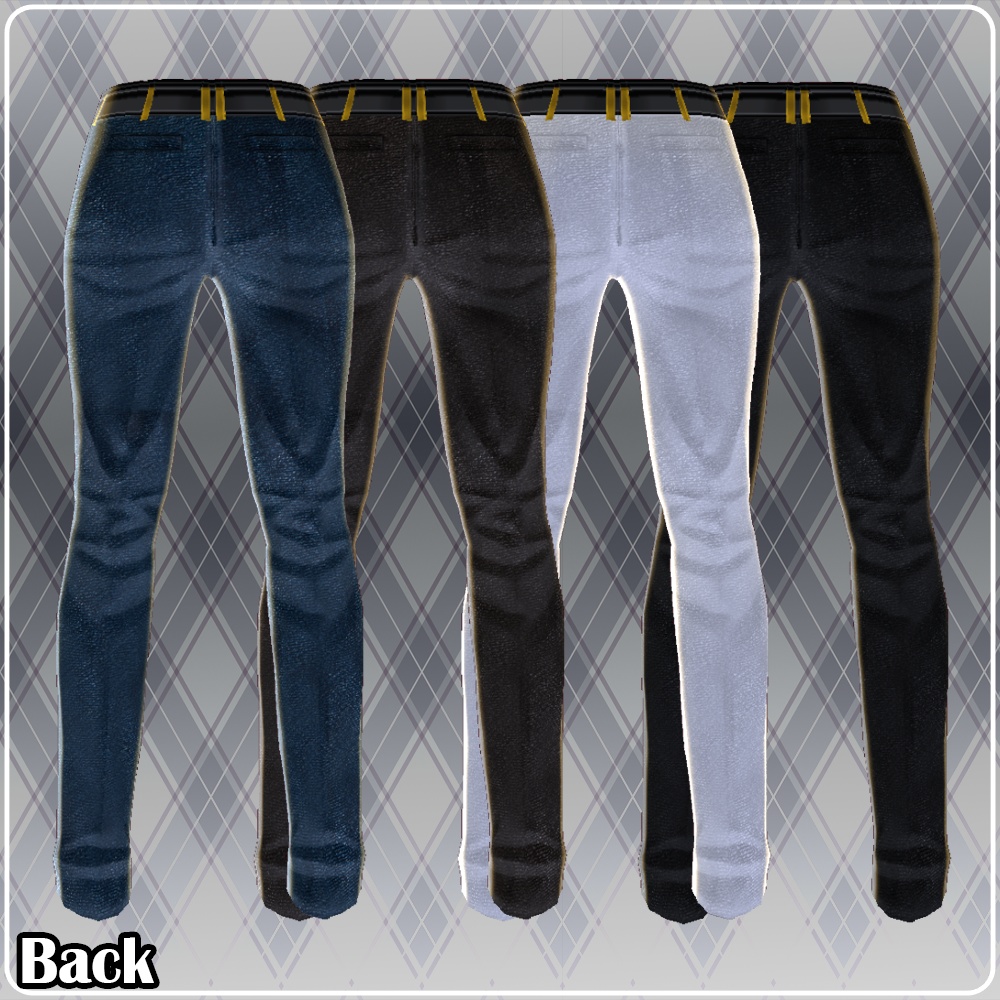 【VRoid】 Casual Attire - 4 Colors