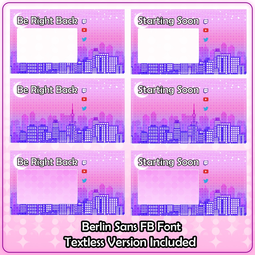 Stream Bundle 【Pastel City】