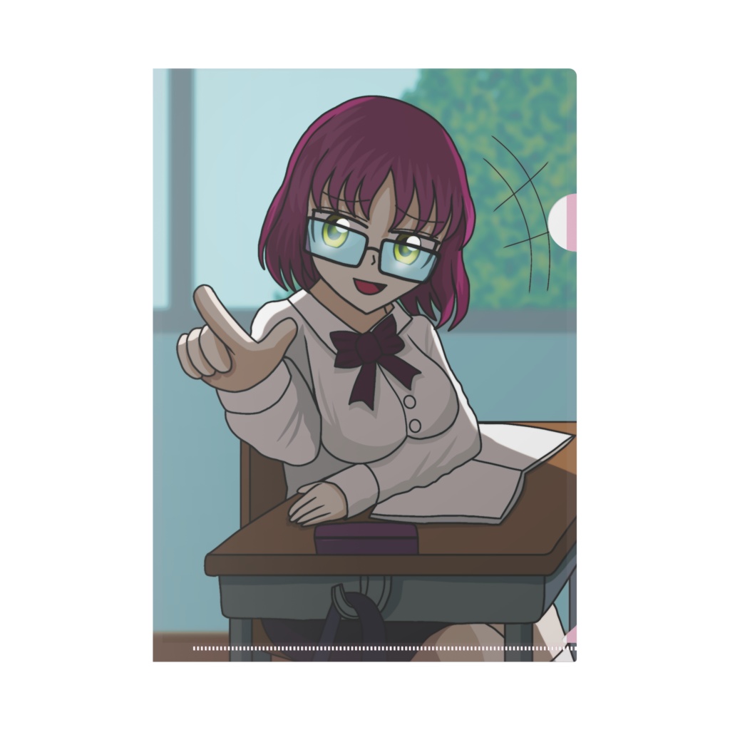 オリキャラ　クリアファイル