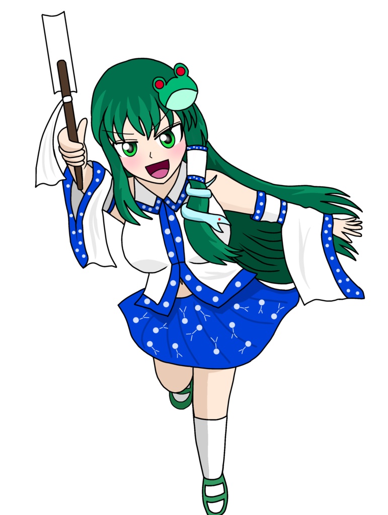 東風谷早苗 アクリルフィギュア