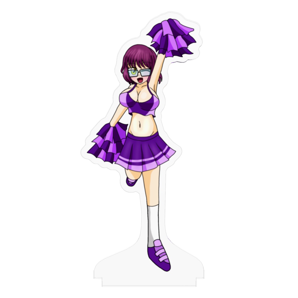 オリキャラ・秋原あずさ(チアガール) アクリルフィギュア