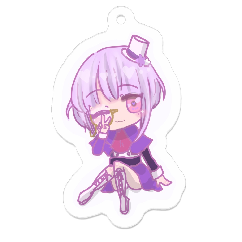 【フェリシア2周年】ずっとおそばにいますね！【直筆アクキー】