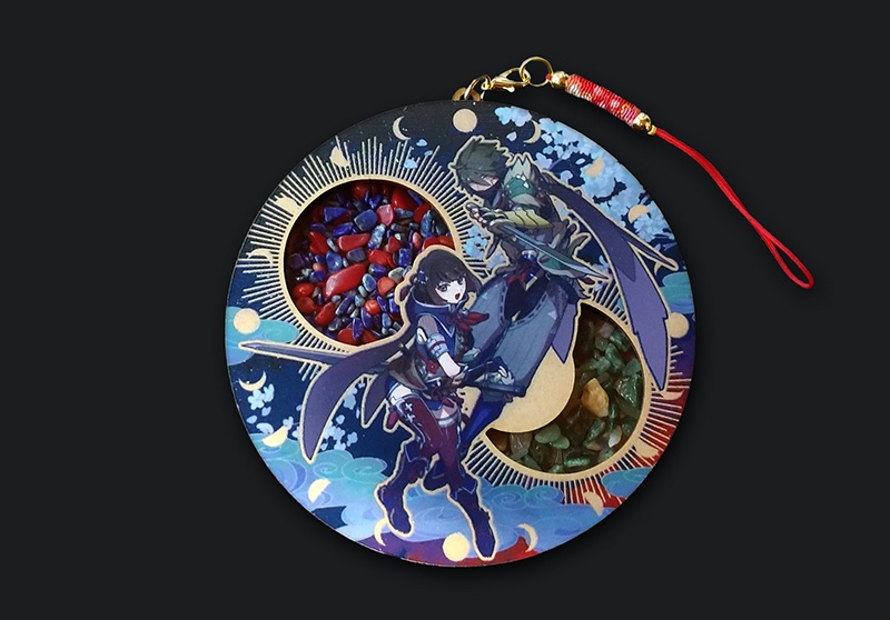 木製しゃかしゃかアクキー