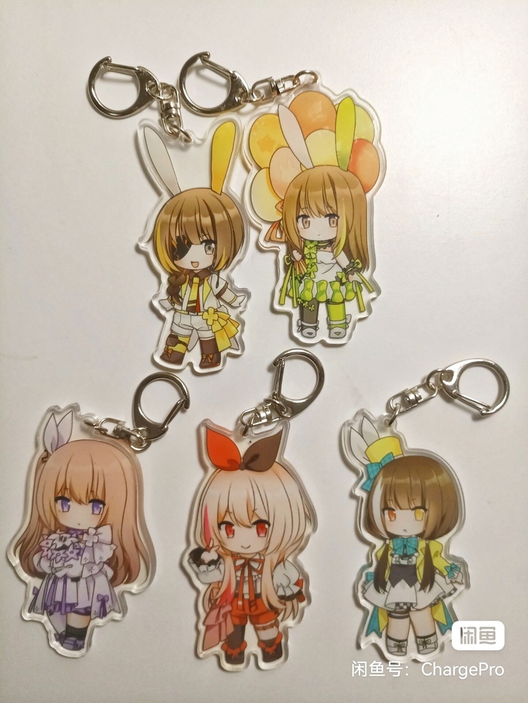 【仅BOOTH展示】【アクリルキーホルダー】ドールズフロントライン AR小隊