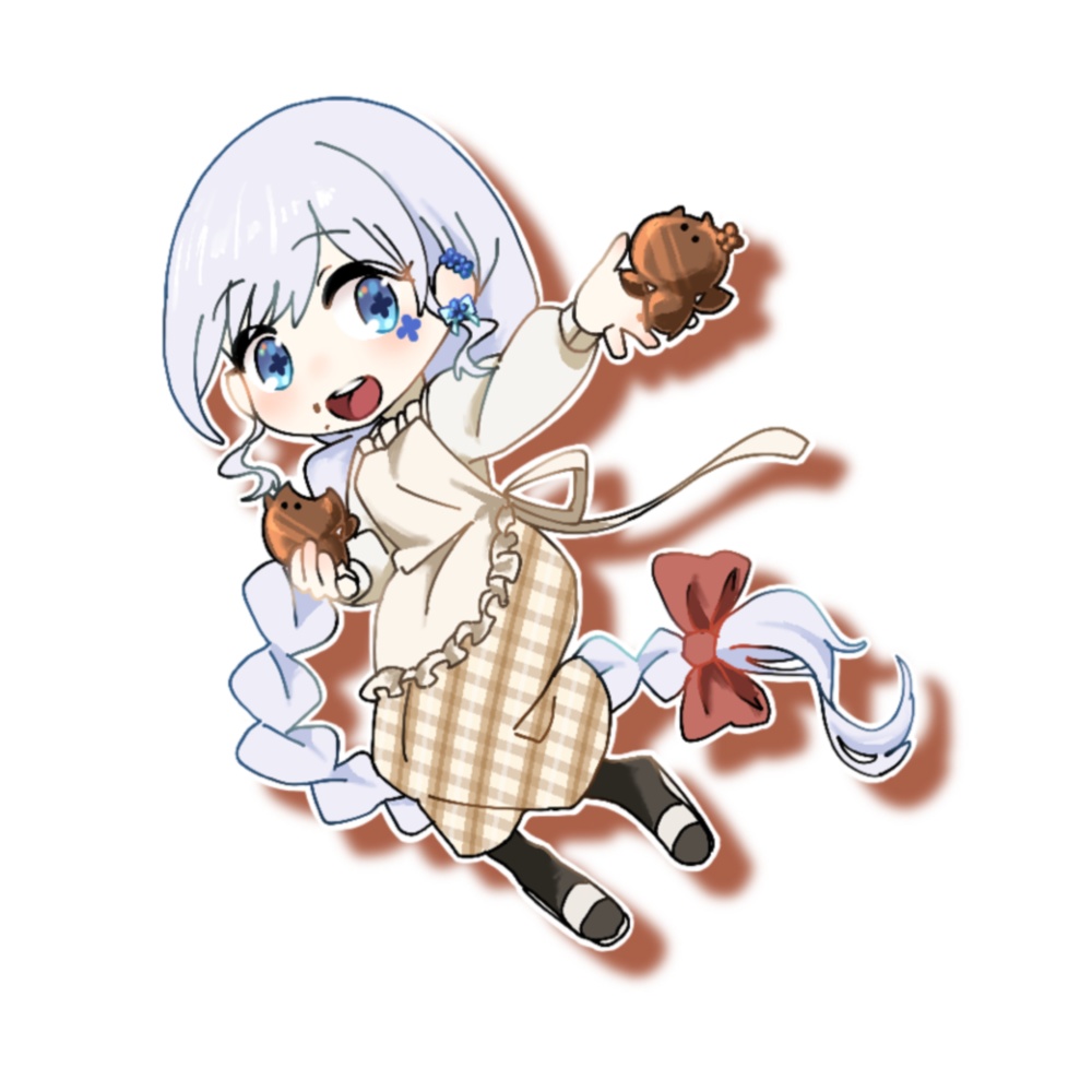 チョコあげる！バレンタインアクキー