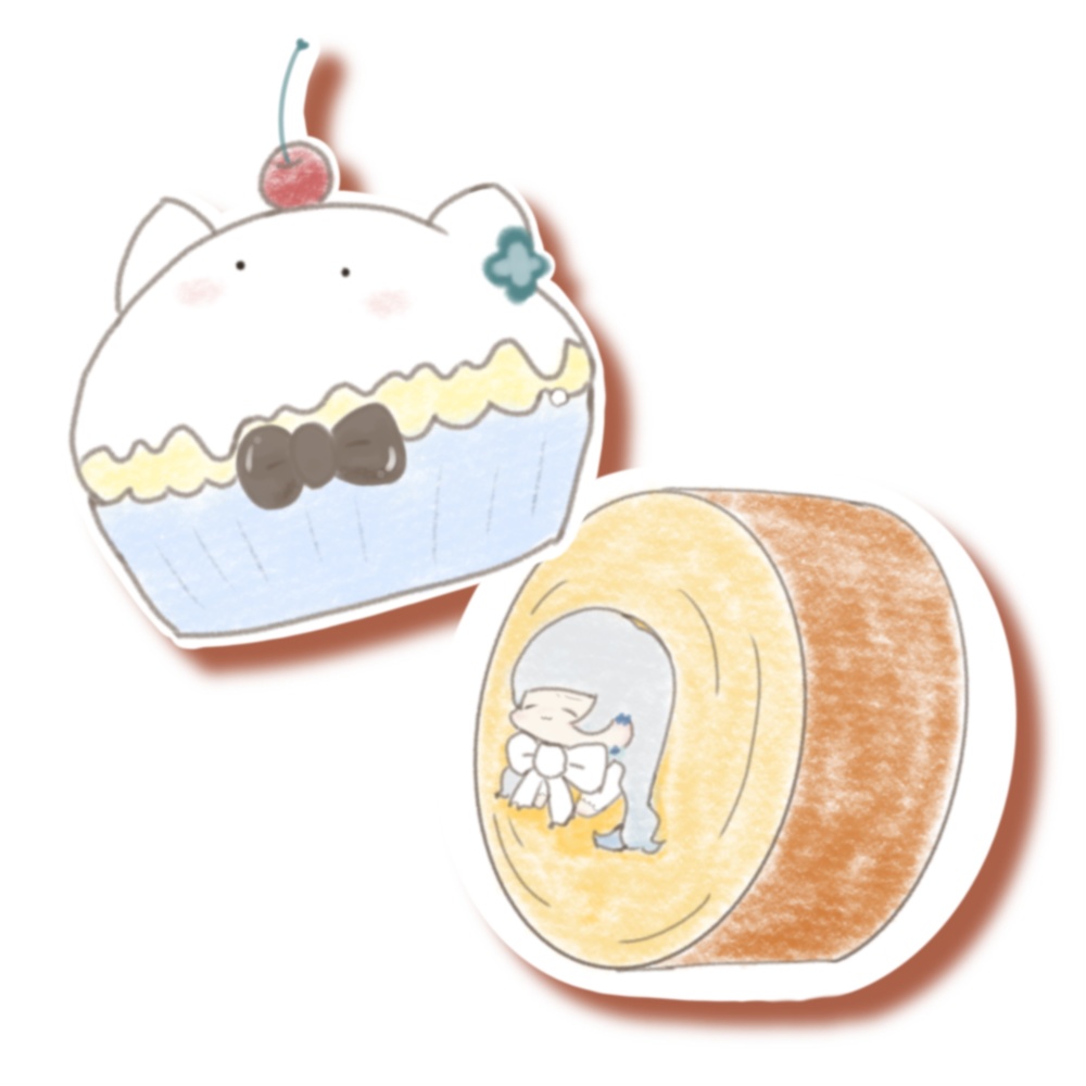 菊植が描いたよ！ステッカーセット