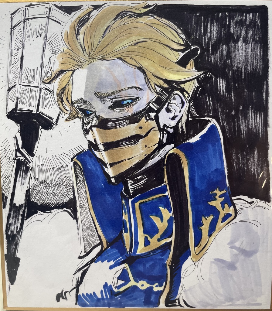 ミニ色紙　【看守長】