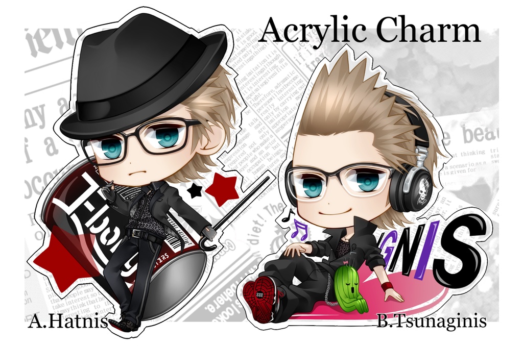 【FFXV】イグニスアクリルキーホルダー