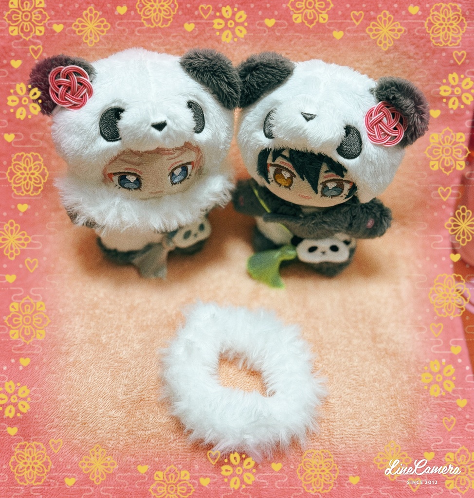 いつぬいパンダ着ぐるみ用冬毛