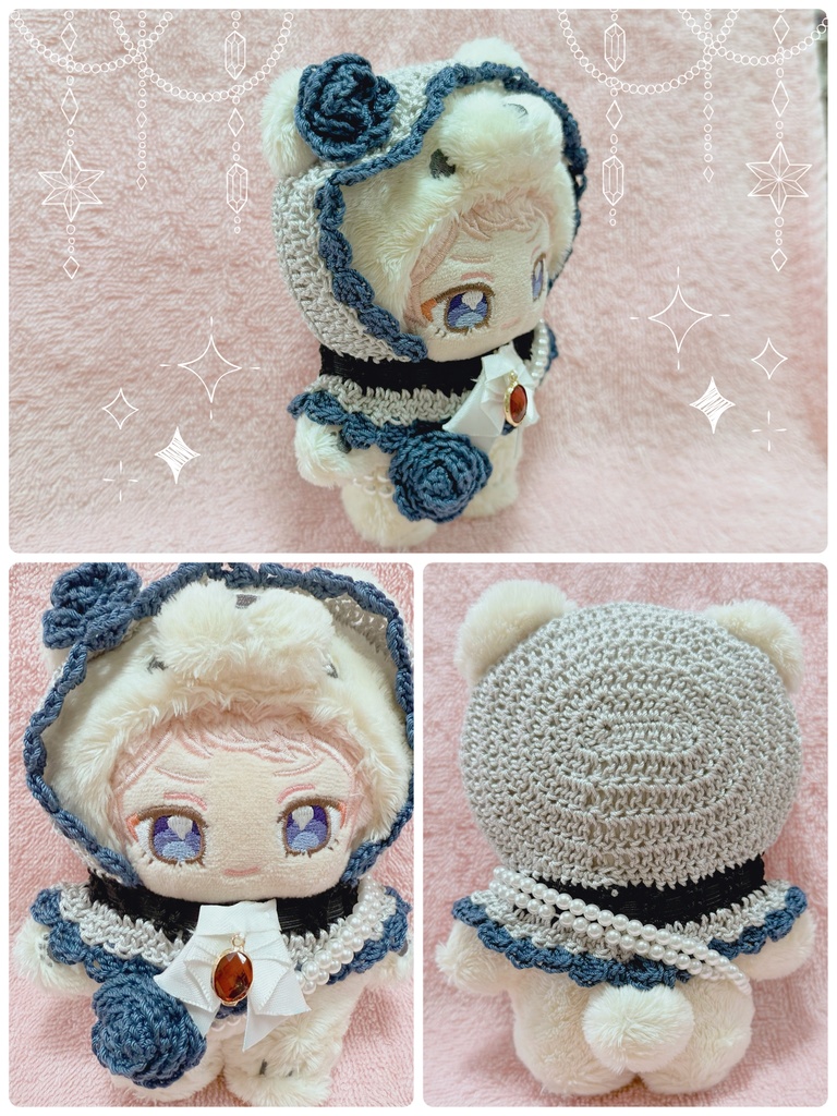 くま着ぐるみ用ケープボンネット(返礼祭ver.)