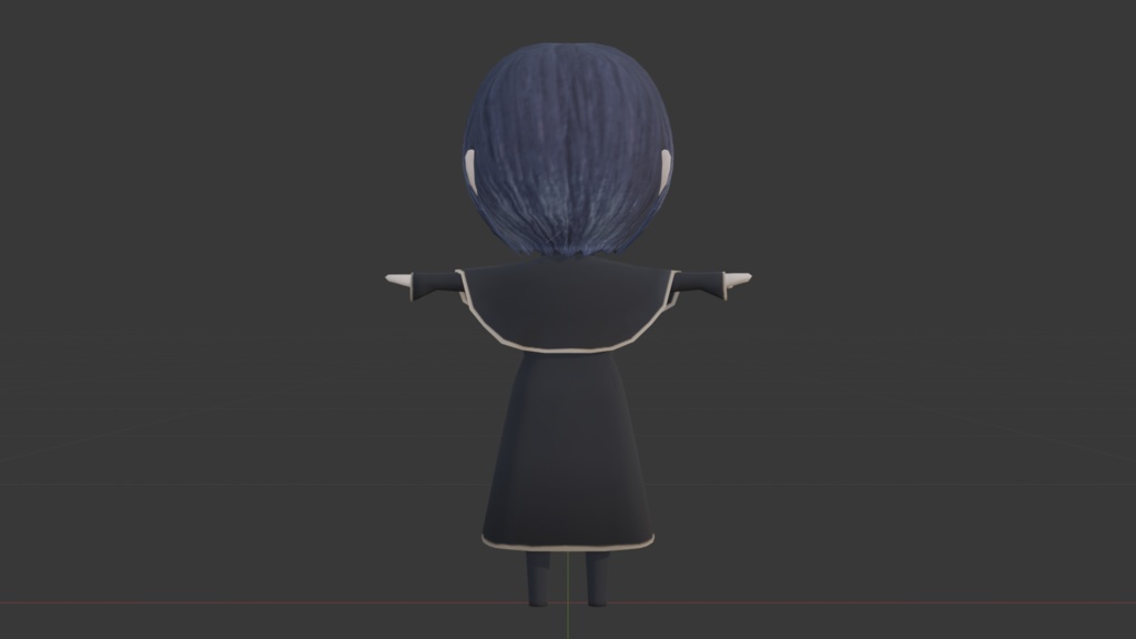 オリジナル低等身3Dモデル「Silphida(シルフィーダ)〈異教の信徒〉」