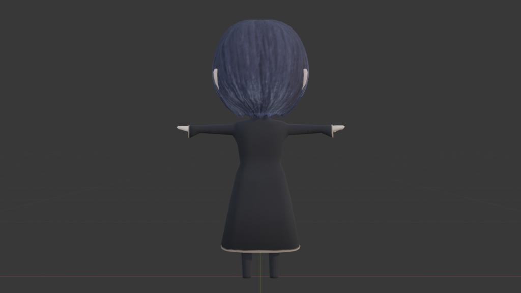 オリジナル低等身3Dモデル「Silphida(シルフィーダ)〈異教の信徒〉」