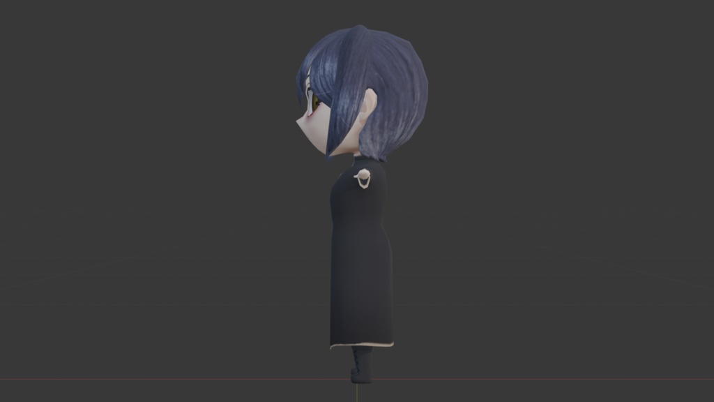 オリジナル低等身3Dモデル「Silphida(シルフィーダ)〈異教の信徒〉」