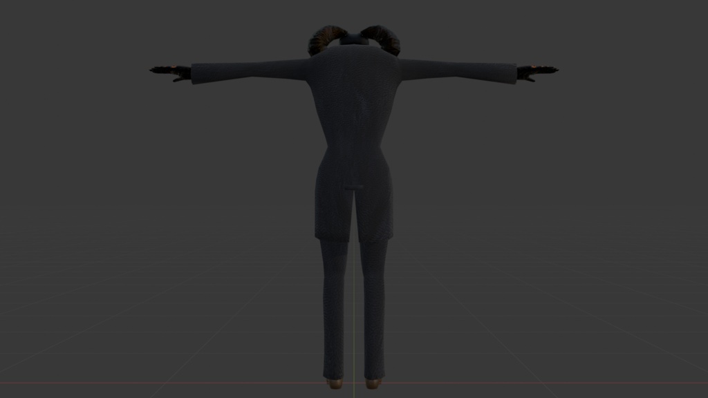 オリジナル人外3Dモデル「tardigrad(タルディグラド)」(VRC想定アバター)