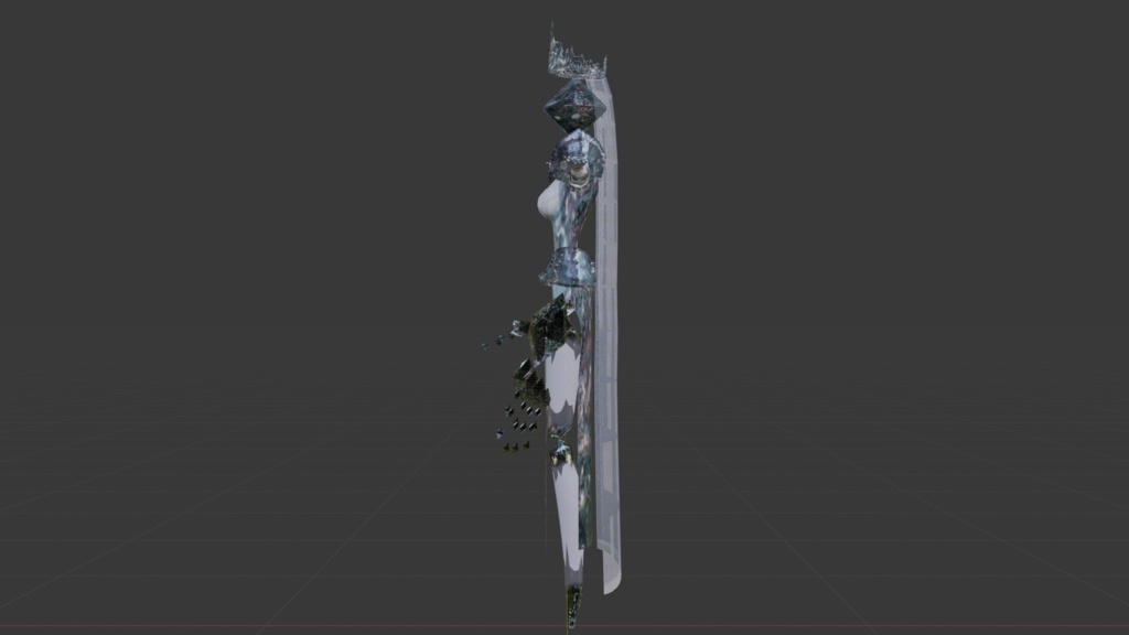 オリジナル人外3Dモデル「coronatus(コロナトゥス)」(VRC想定アバター)