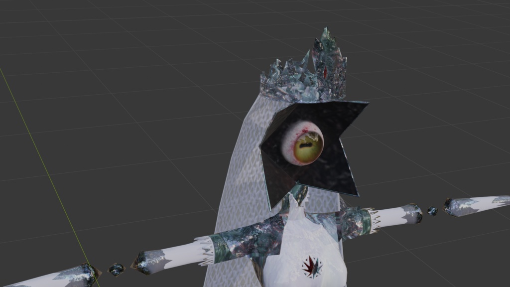 オリジナル人外3Dモデル「coronatus(コロナトゥス)」(VRC想定アバター)