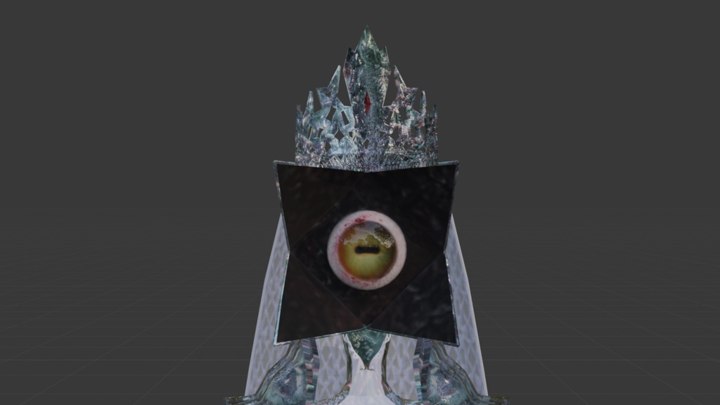 オリジナル人外3Dモデル「coronatus(コロナトゥス)」(VRC想定アバター)