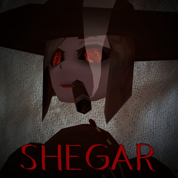 オリジナルフリー3Dアバター「SHEGAR(シガー)」(VRC想定アバター)