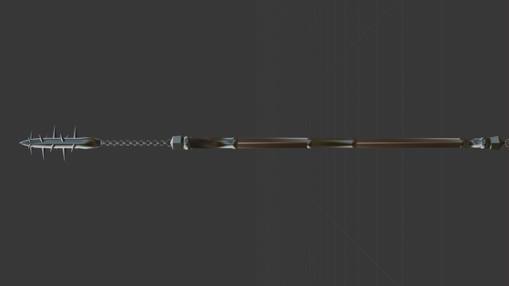 フレイル4種類セット(長柄木製と金属製各1種・短柄木製と金属製各1種)