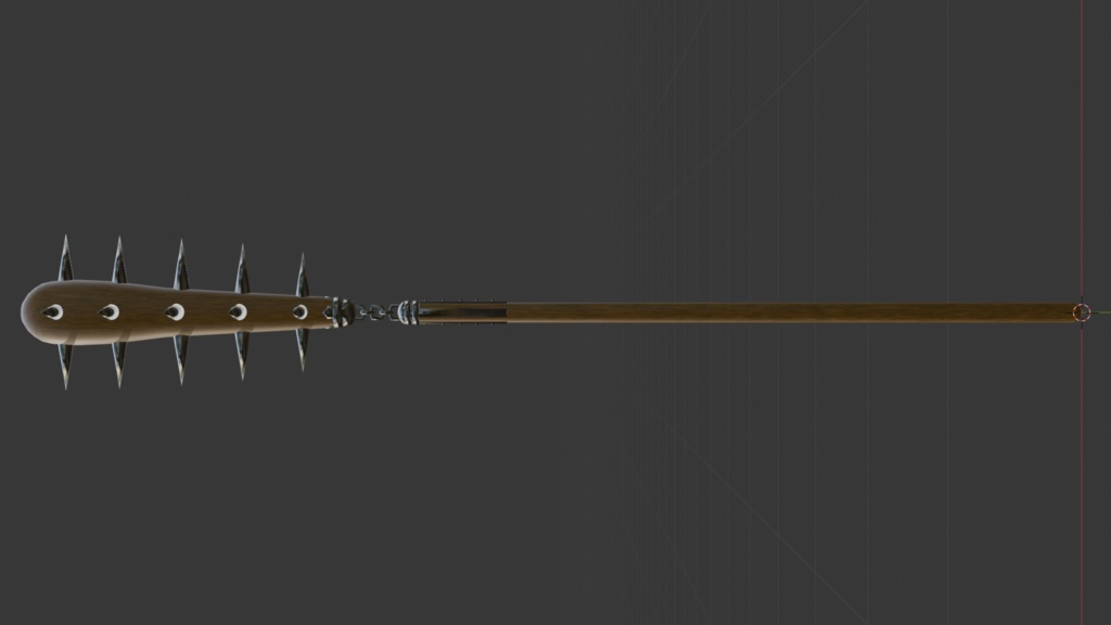 フレイル4種類セット(長柄木製と金属製各1種・短柄木製と金属製各1種)