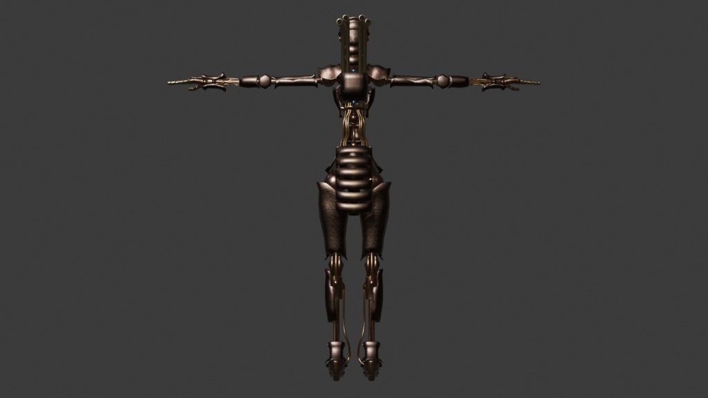 オリジナル人外3Dモデル「talos(タロス)」(VRC想定アバター)