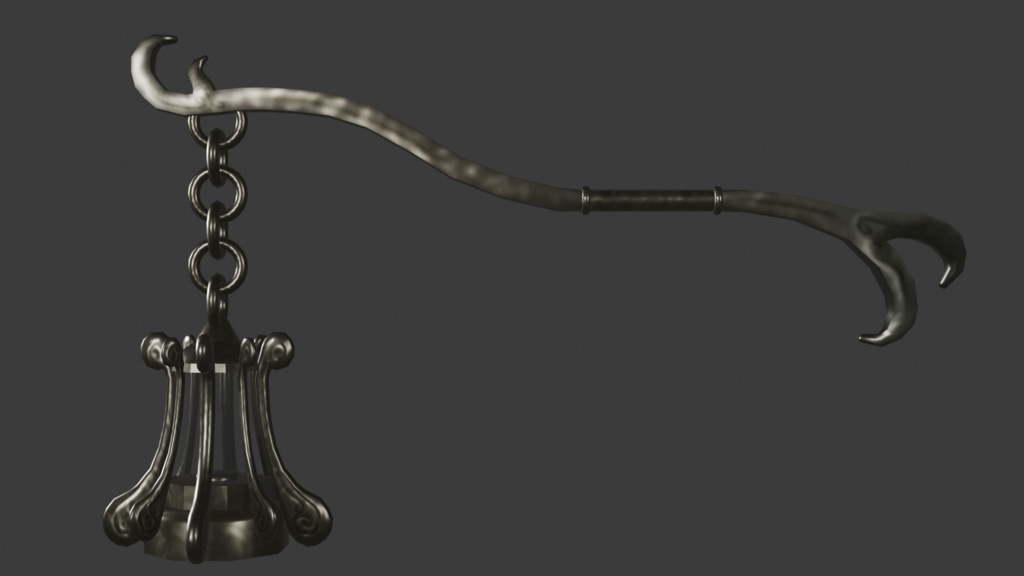 鈍器にもなりそうな吊りランタン