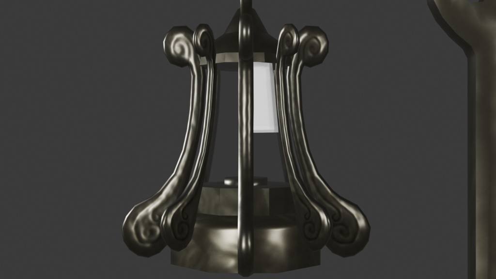 鈍器にもなりそうな吊りランタン