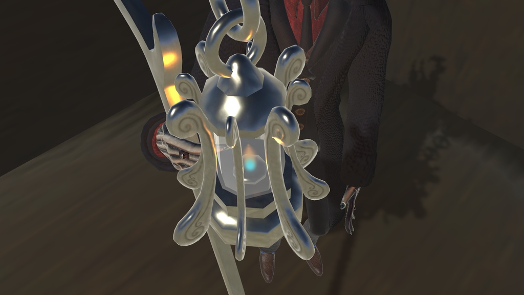 鈍器にもなりそうな吊りランタン