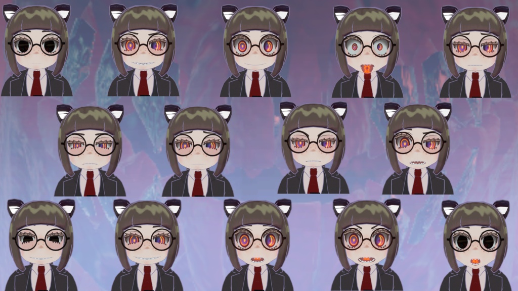 オリジナル3Dモデル「lordena(ロルデーナ)」(VRC想定アバター)