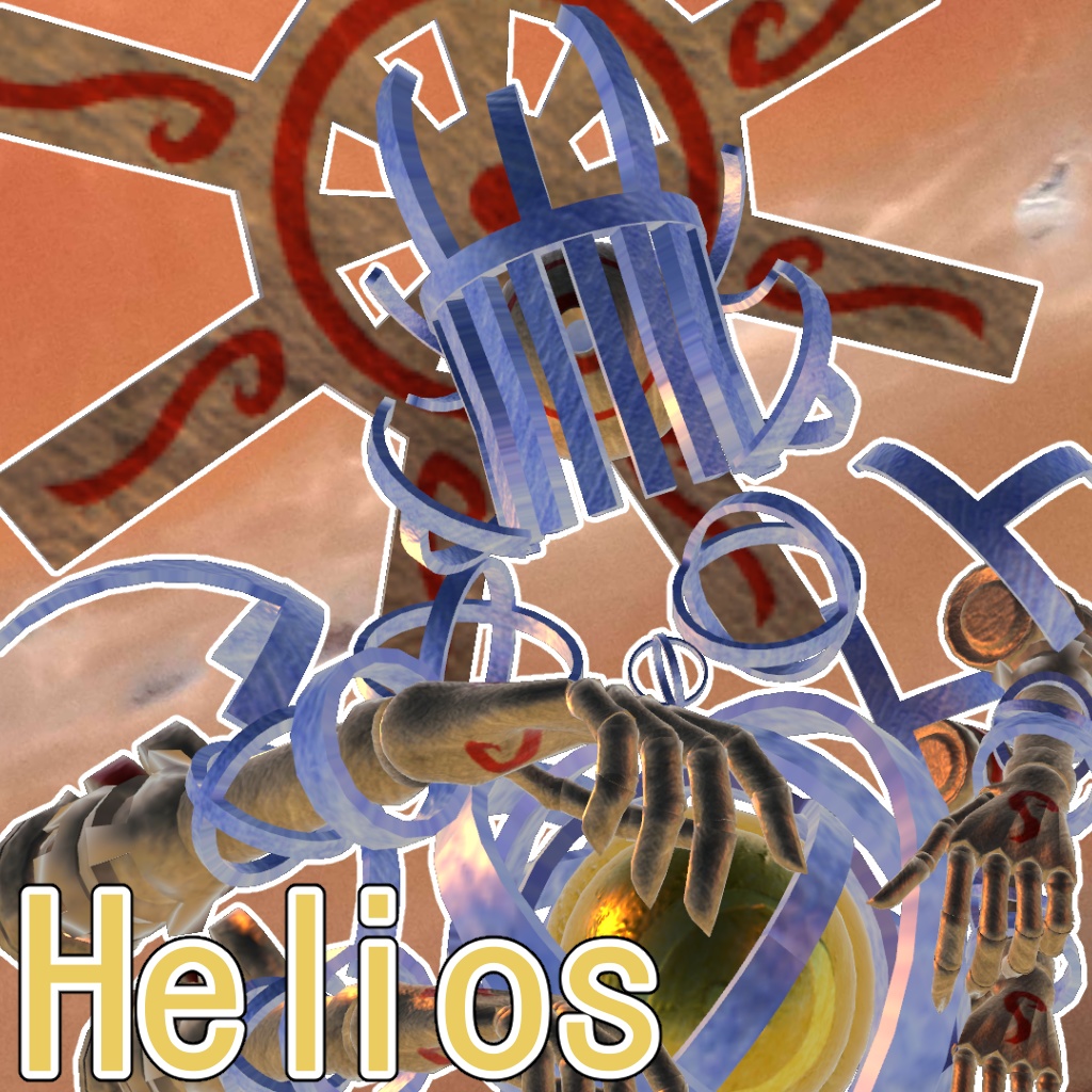 オリジナル人外3Dモデル「helios(ヘリオス)」(VRC想定アバター)