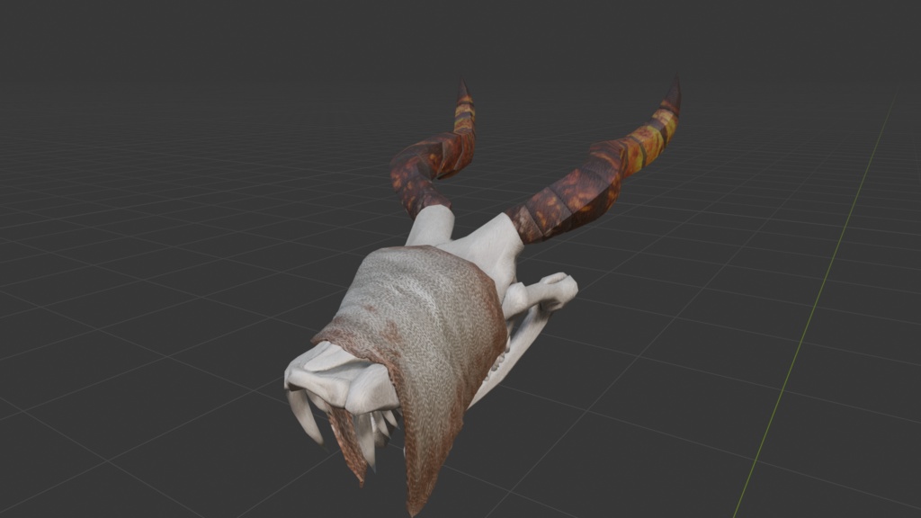 蛇龍の頭骨(帽子?)