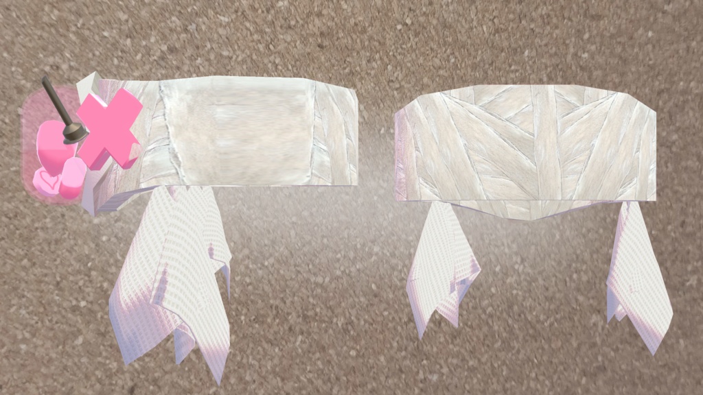 「かわいい病」に処方する指輪(Prescription Cute Ring)【VRChat向けアクセサリー】