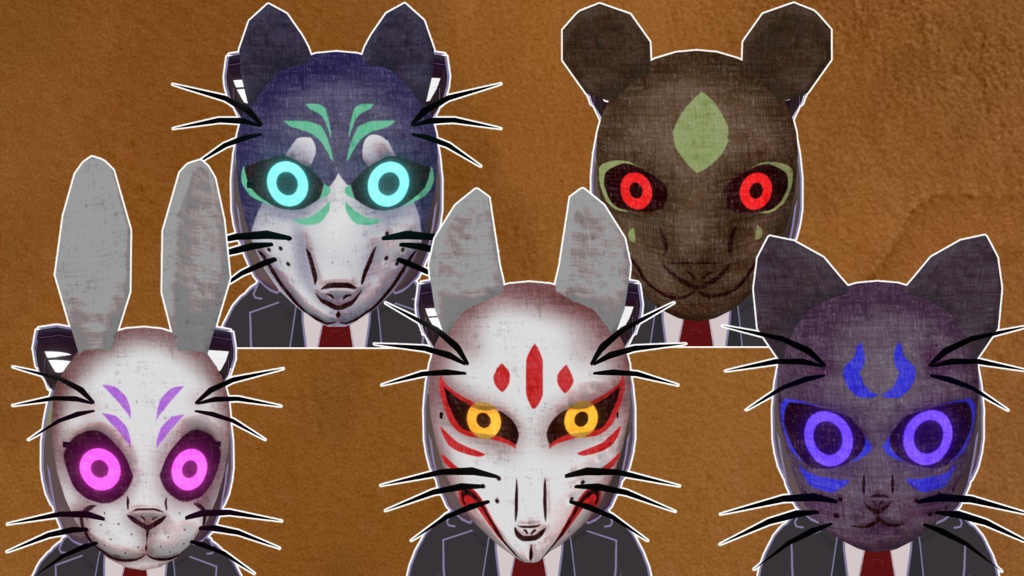 【仮面】二〇相面(20 in 1 mask)【MA対応】