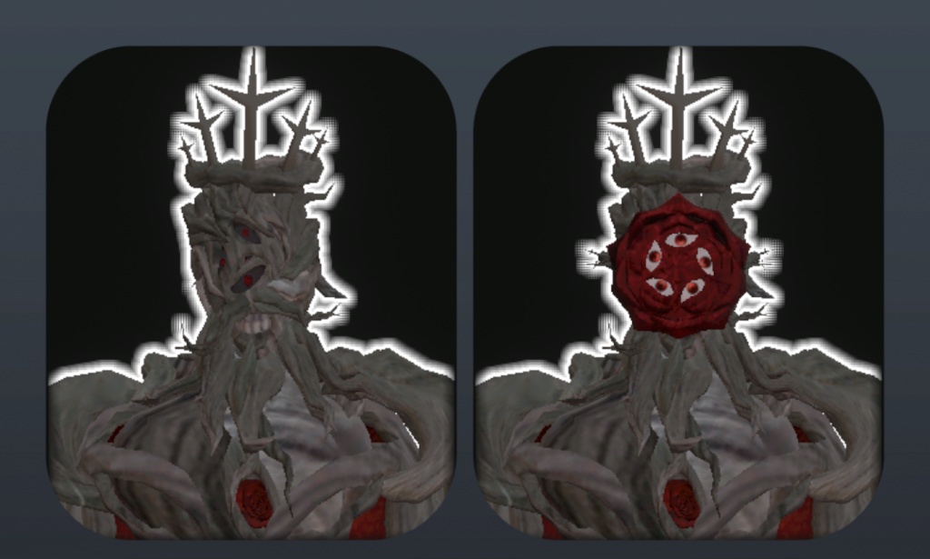 オリジナル人外3Dモデル「荊の王ローゾ(roso)」(VRC想定アバター)