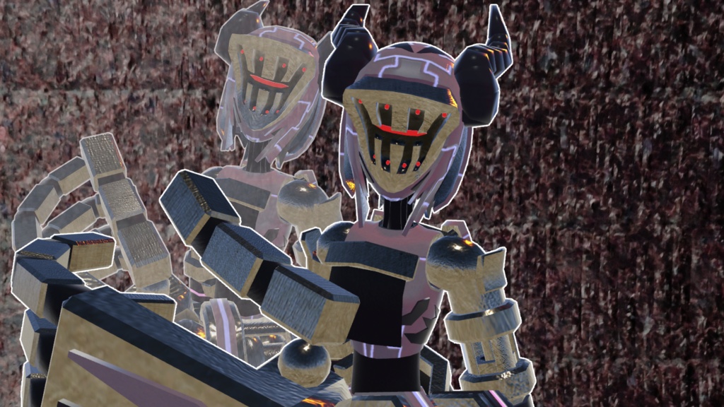 オリジナル人外3Dモデル「Pygmalia(ピグマリア)」(VRC想定アバター)