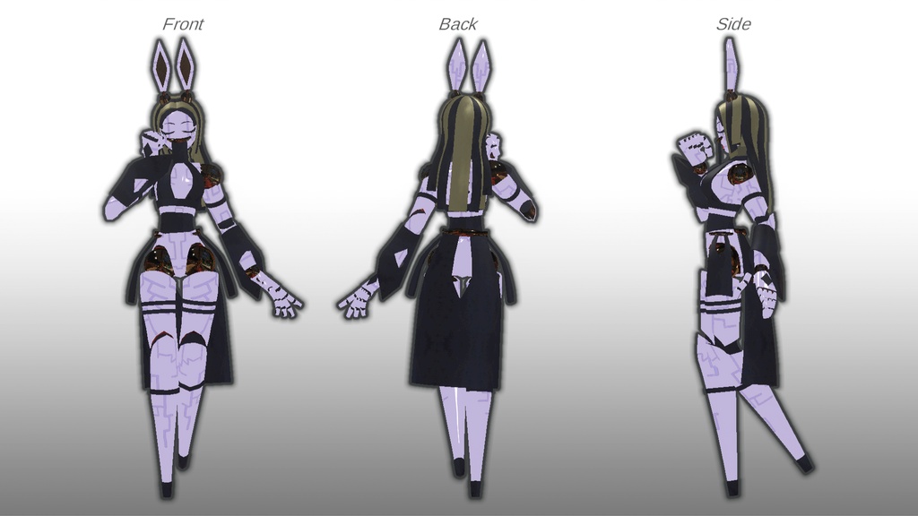 オリジナル人外3Dモデル「Aphrodite(アフロディーテ)」(VRC想定アバター)