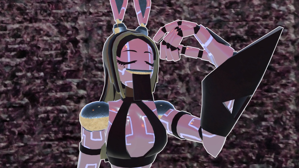 オリジナル人外3Dモデル「Aphrodite(アフロディーテ)」(VRC想定アバター)